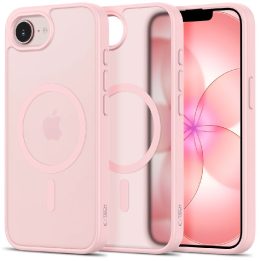 iPhone 16E / 17E dėklas Tech‑Protect BasicMag rožinis