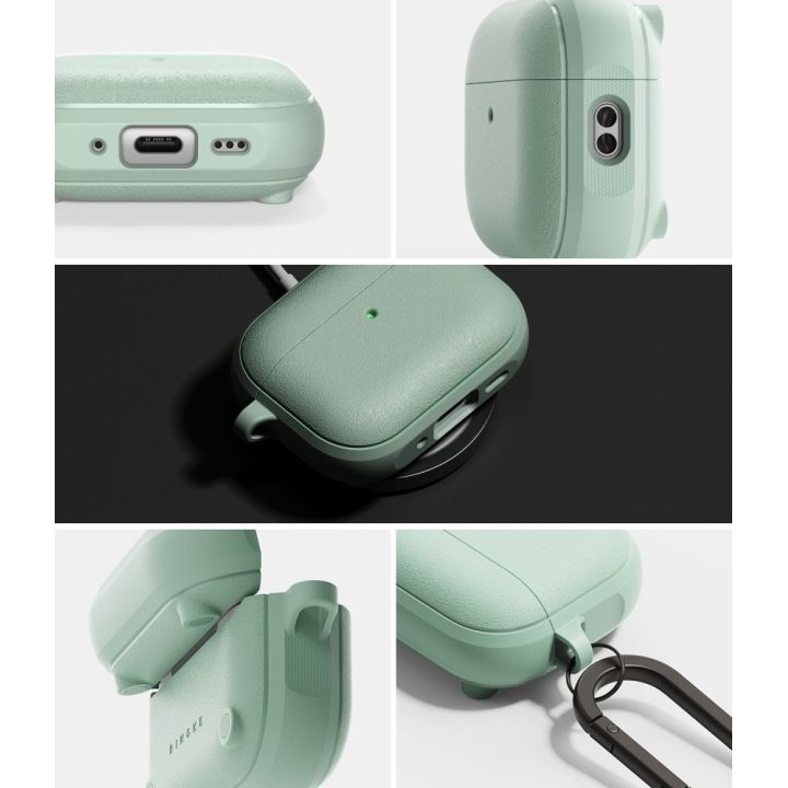 Apple AirPods Pro 3 dėklas Ringke Onyx Magnetic žalias
