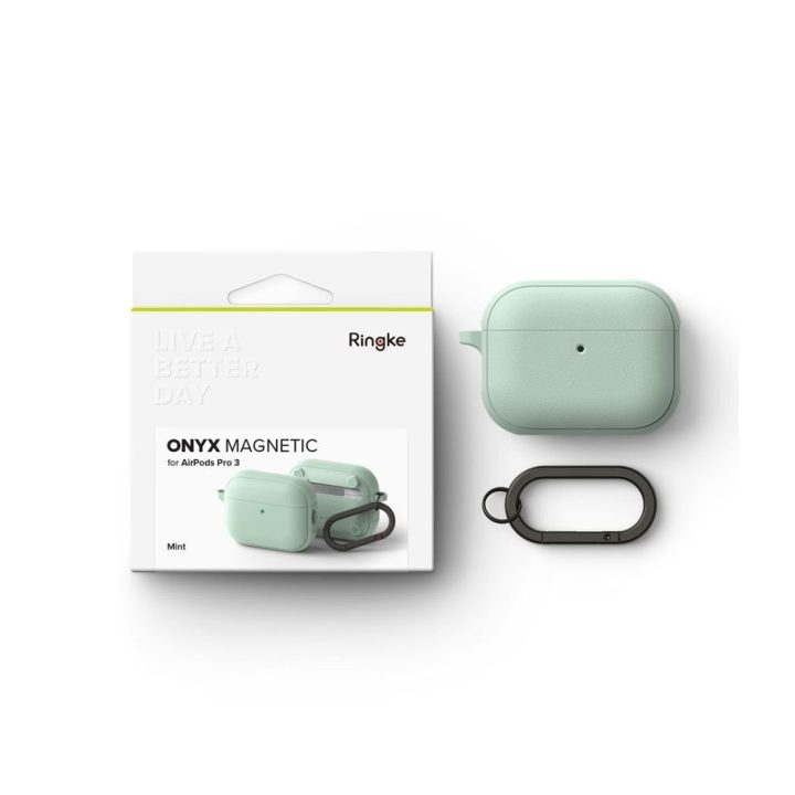 Apple AirPods Pro 3 dėklas Ringke Onyx Magnetic žalias