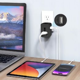 Tech-Protect TA300 kelioninis adapteris (EU/UK/US/AU) juodas