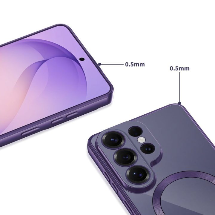 Samsung Galaxy S26 Ultra dėklas Tech‑Protect MagFlex MagSafe violetinis