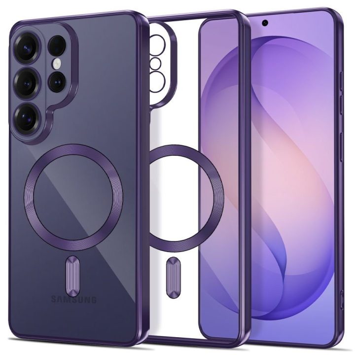 Samsung Galaxy S26 Ultra dėklas Tech‑Protect MagFlex MagSafe violetinis
