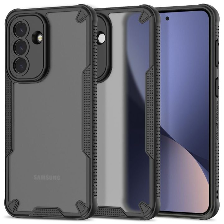 Samsung Galaxy A37 5G dėklas Tech‑Protect Rugged Shield juodas