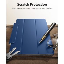 Apple iPad Air 10.9" / 11" dėklas ESR Rebound Magnetic tamsiai mėlynas