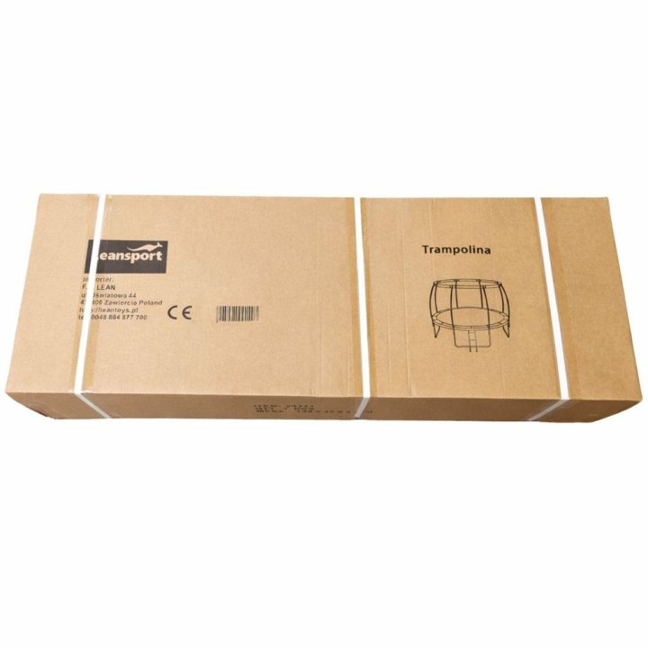 Lauko batutas LEAN 252 cm su apsauginiu tinkleliu, juodas–žalias
