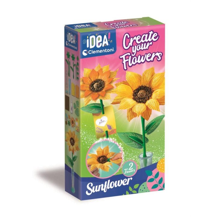 Idea Art Mini gėlių rinkinys Saulėgrąža Clementoni 18347