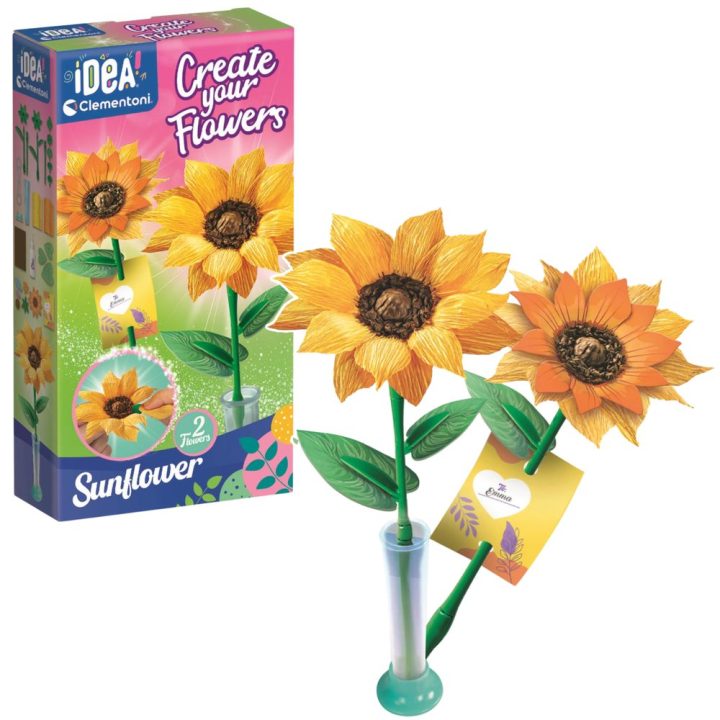 Idea Art Mini gėlių rinkinys Saulėgrąža Clementoni 18347