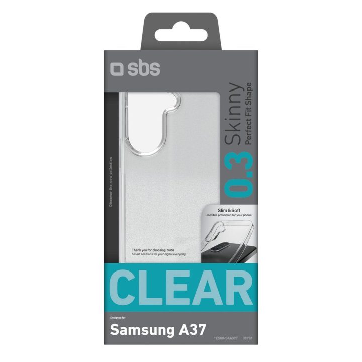 Samsung Galaxy A37 dėklas SBS Skinny Cover skaidrus