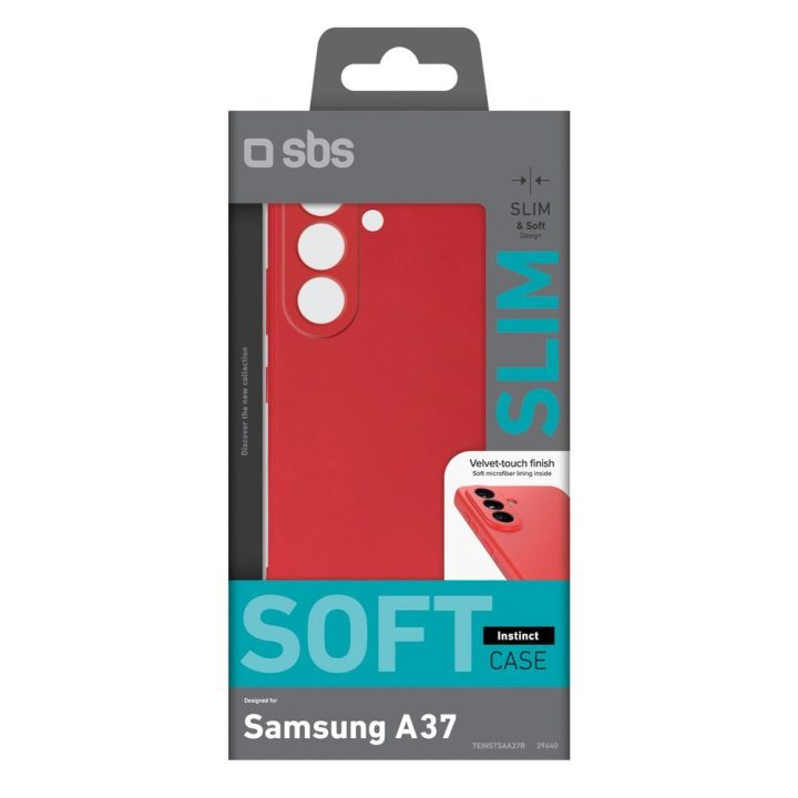 Samsung Galaxy A37 dėklas SBS Instinct raudonas