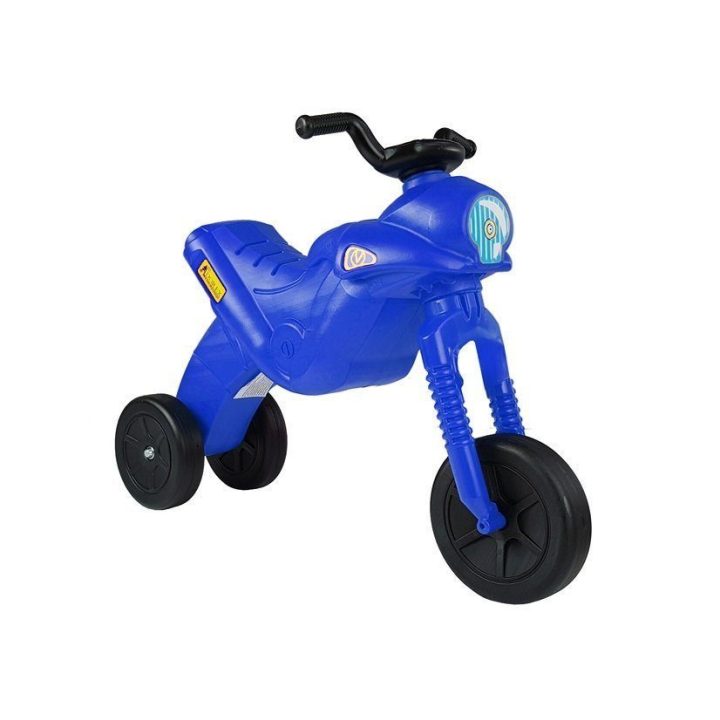 Mėlynas balansinis motorek Enduro Ride 5045