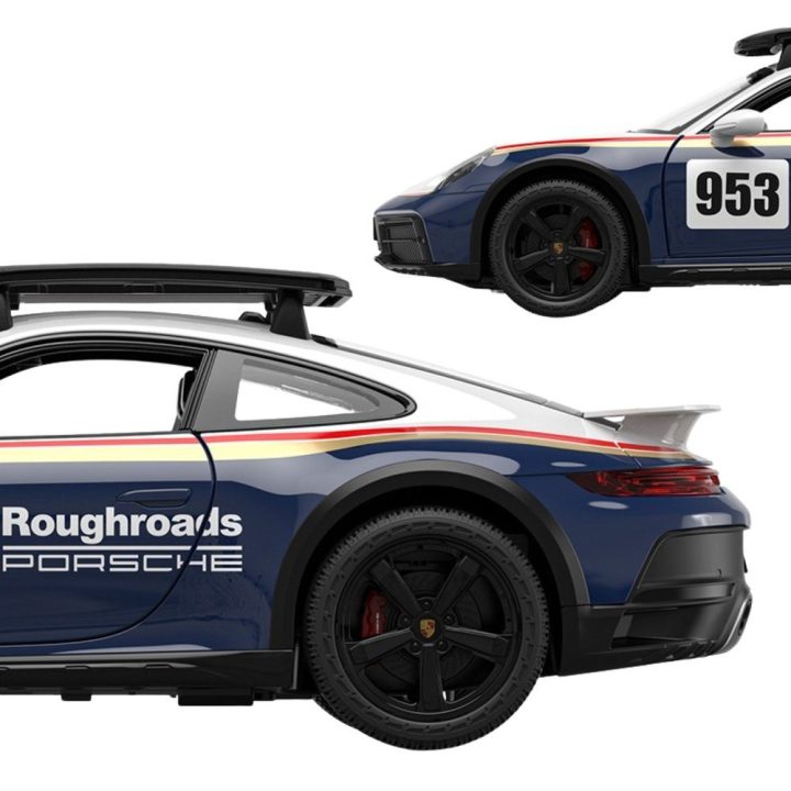 Porsche 911 Dakar RASTAR 1:14 nuotoliniu būdu valdomas modelis