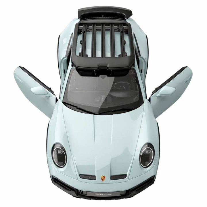 Porsche 911 Dakar R/C 1:14 Rastar — nuotoliniu būdu valdomas automobilis