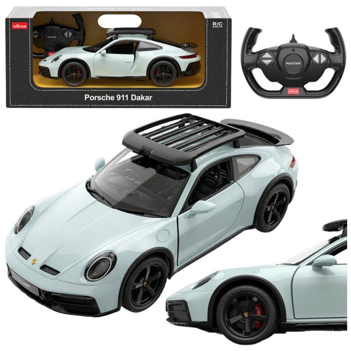 Porsche 911 Dakar R/C 1:14 Rastar — nuotoliniu būdu valdomas automobilis