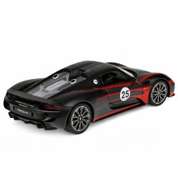 Nuotoliniu būdu valdomas Porsche 918 Spyder Performance 1:14 juodas Rastar