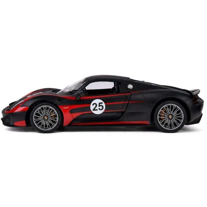 Nuotoliniu būdu valdomas Porsche 918 Spyder Performance 1:14 juodas Rastar