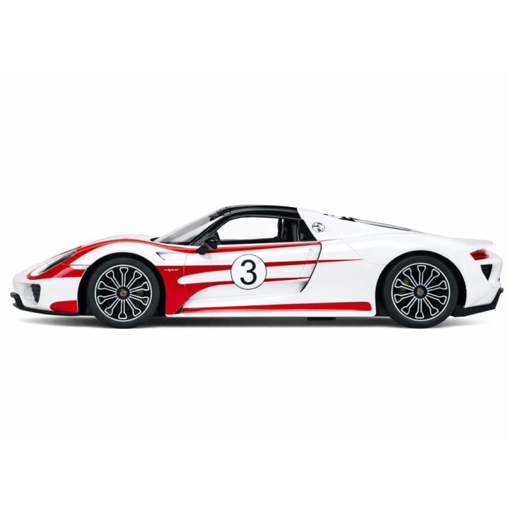 Porsche 918 Spyder Performance nuotolinio valdymo automobilis Rastar 1:14, baltas