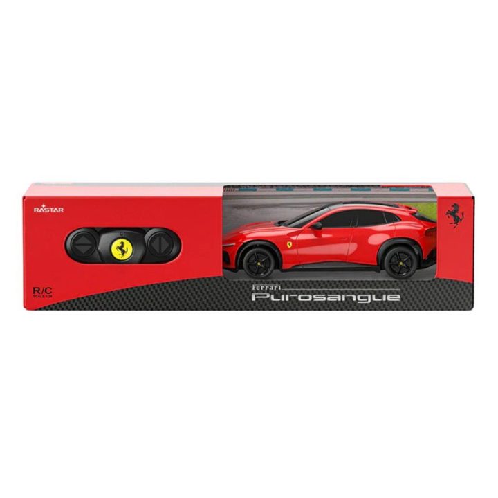 Nuotoliniu būdu valdomas Ferrari Purosangue 1:24 (raudonas) — Rastar