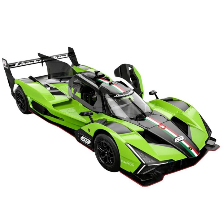 Lamborghini SC63 nuotolinio valdymo automobilis 1:24 (žalias) Rastar