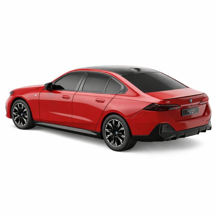BMW i5 nuotolinio valdymo automobilis 1:24, raudonas, Rastar