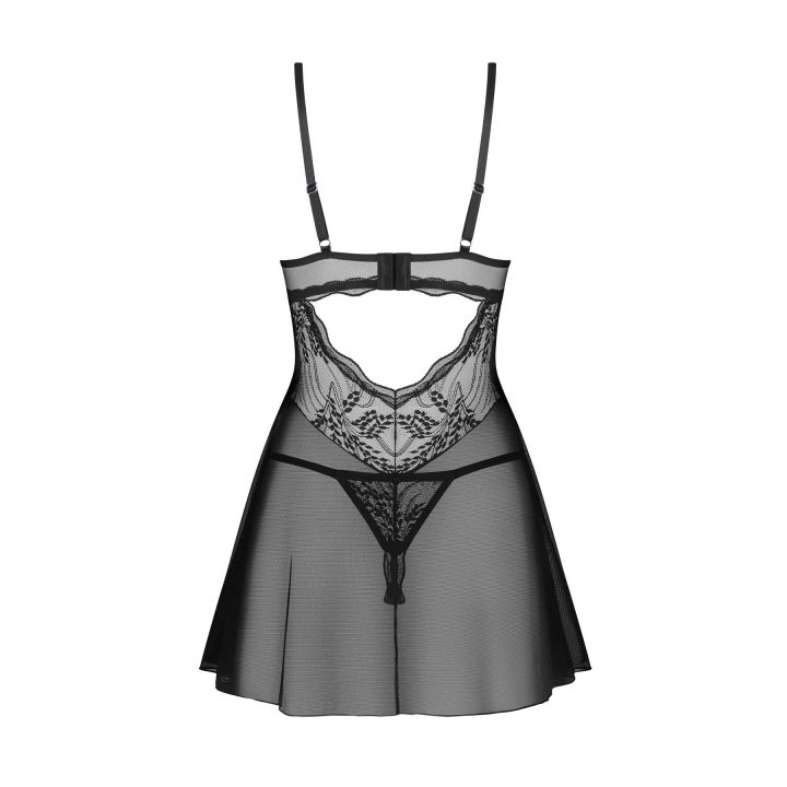 Moteriška babydoll naktinukė Perisia su stringais