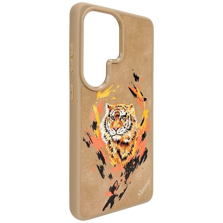 Samsung Galaxy S26 Ultra dėklas Nimmy Tiger MagSafe rudas