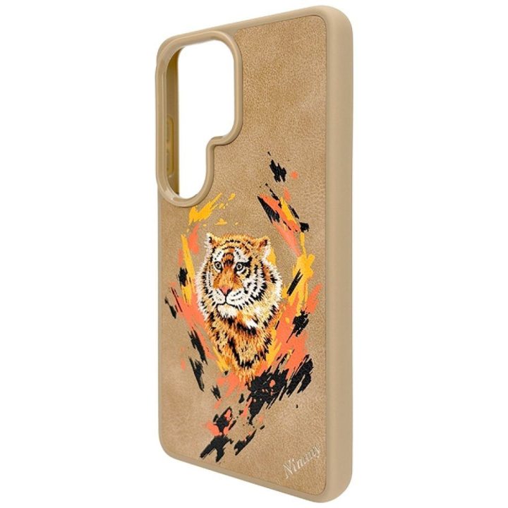 Samsung Galaxy S26 Ultra dėklas Nimmy Tiger MagSafe rudas
