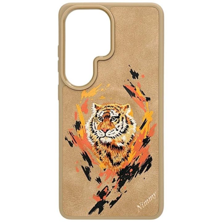 Samsung Galaxy S26 Ultra dėklas Nimmy Tiger MagSafe rudas
