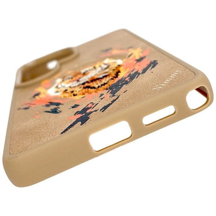 Samsung Galaxy S26 Ultra dėklas Nimmy Tiger MagSafe rudas