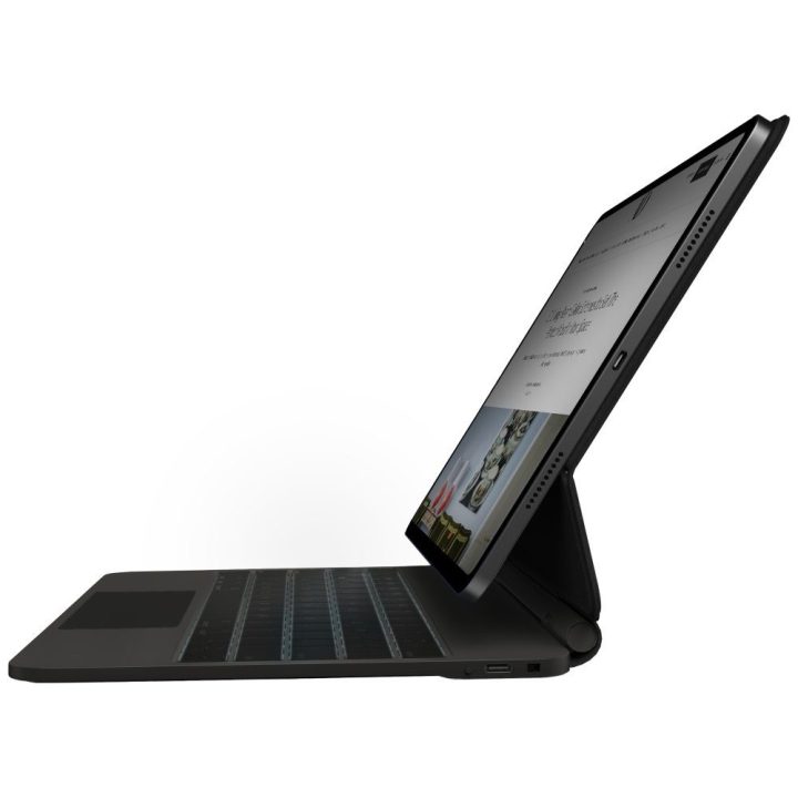 iPad Air 10.9" / iPad Pro 11" dėklas su klaviatūra Uniq Venno Pro juodas
