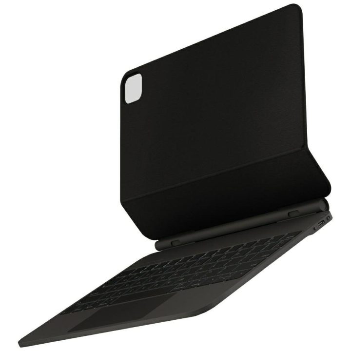iPad Air 10.9" / iPad Pro 11" dėklas su klaviatūra Uniq Venno Pro juodas