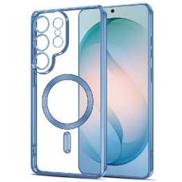 Samsung Galaxy S26 Ultra dėklas Tech‑Protect MagFlex skaidrus, šviesiai mėlynas
