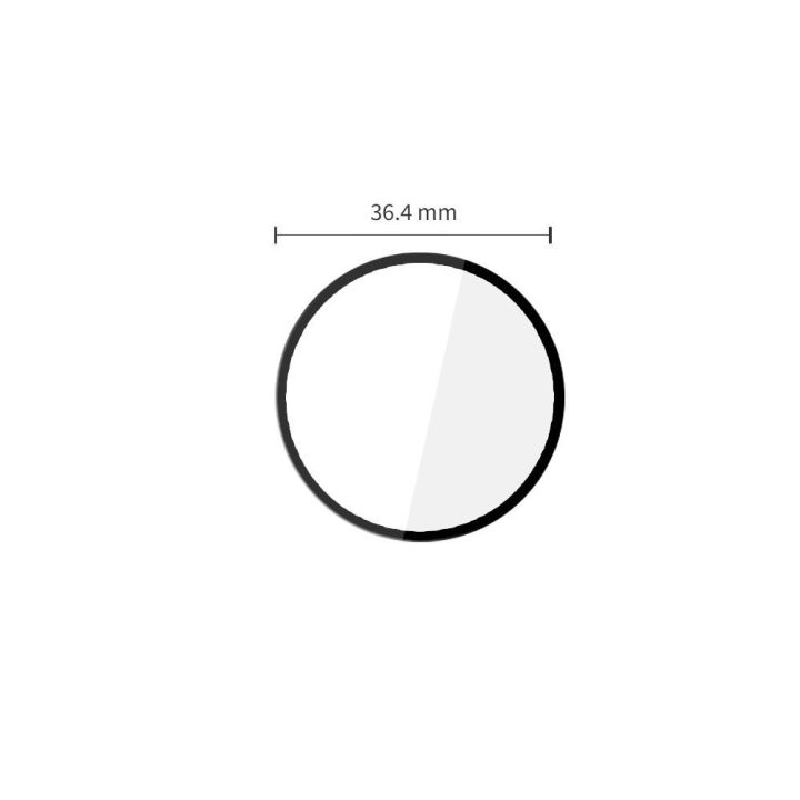 Huawei Watch GT Runner 2 ekrano apsauginis stiklas Tech‑Protect Glass Flex+, juodas, 2 vnt.