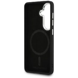 Samsung Galaxy S26 Plus dėklas Karl Lagerfeld Embossed RSG Logo juodas
