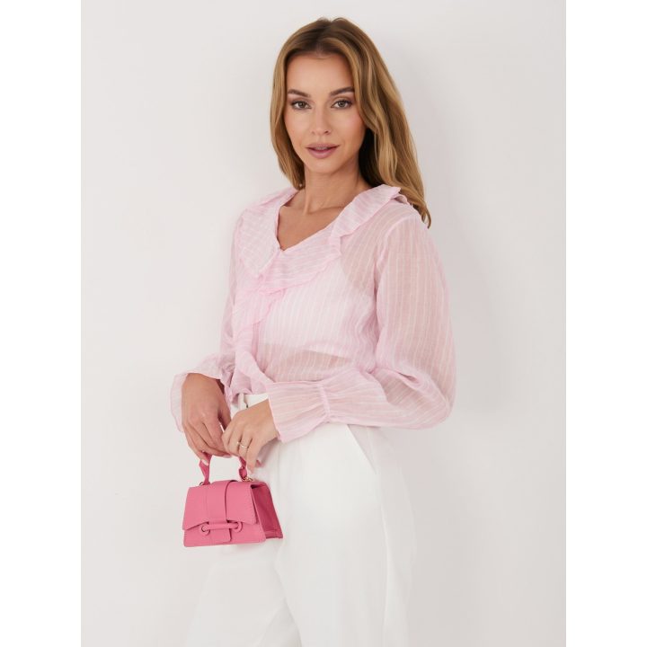 Šviesiai rožinė moteriška palaidinė (one size)
