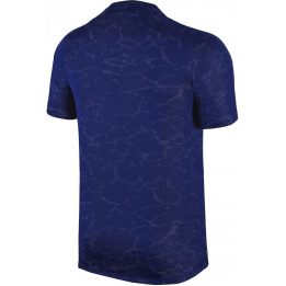 Mėlyni vyriški marškinėliai Dri-FIT su tinklu Nike