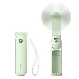 Life8 nešiojamas USB ventiliatorius Jisulife žalias