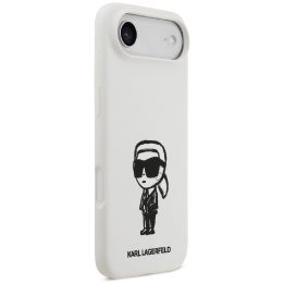 iPhone 17 Air dėklas Karl Lagerfeld baltas