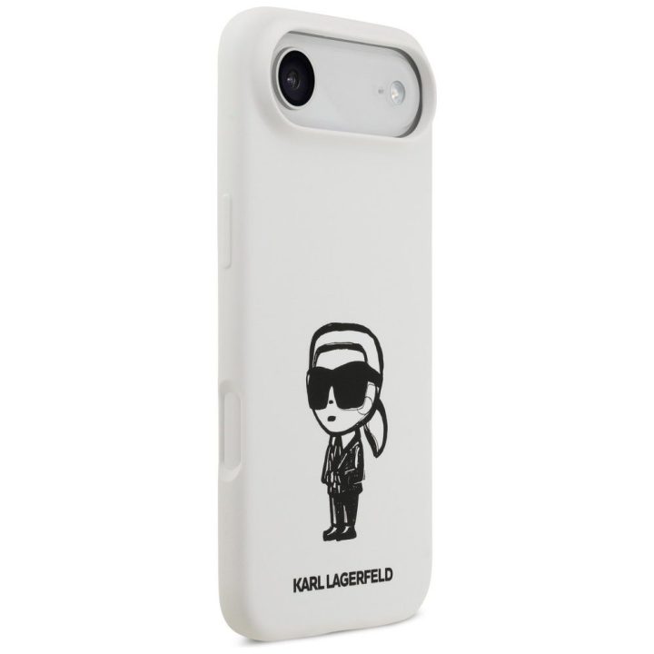 iPhone 17 Air dėklas Karl Lagerfeld baltas