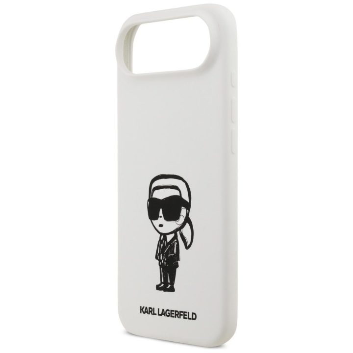 iPhone 17 Air dėklas Karl Lagerfeld baltas