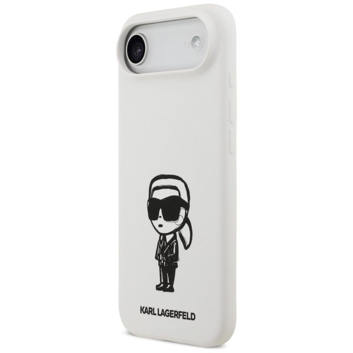 iPhone 17 Air dėklas Karl Lagerfeld baltas