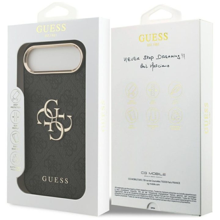 iPhone Air dėklas Guess juodas