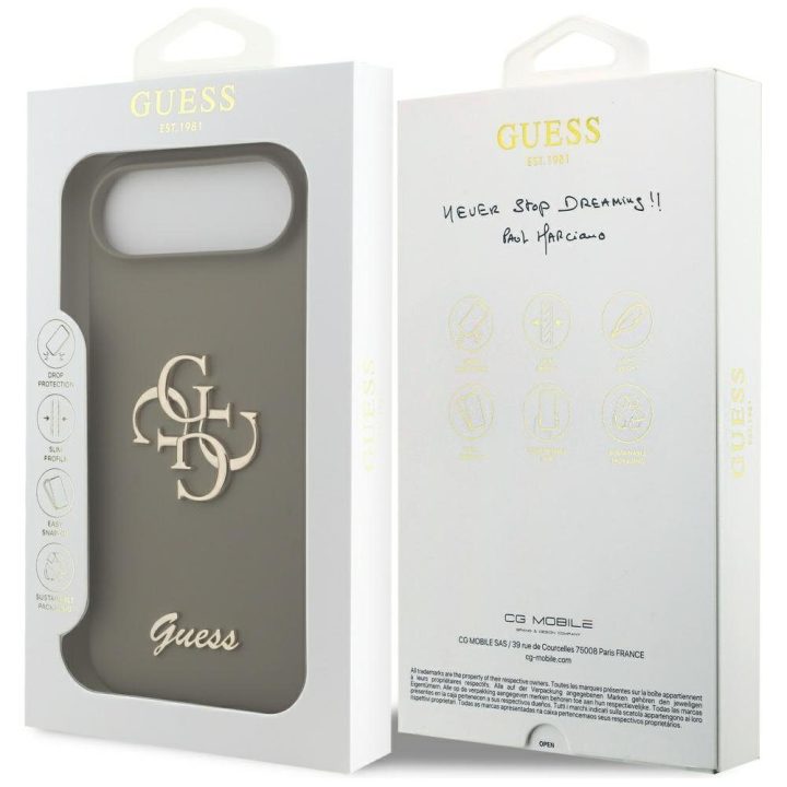 iPhone Air dėklas Guess rudas