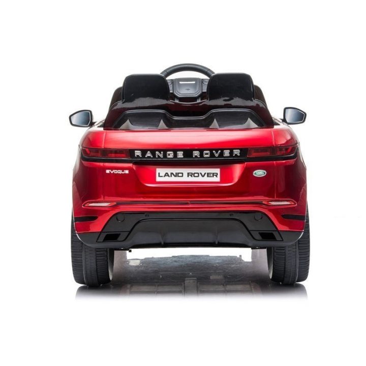 Raudonas elektrinis vaikiškas automobilis Range Rover Evoque