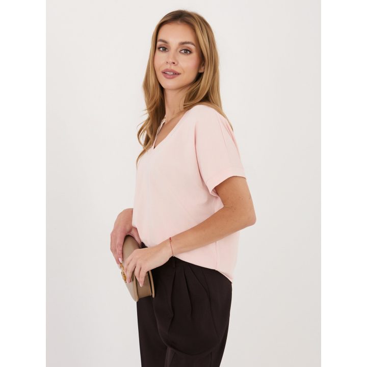 Moteriška oversize palaidinė, šviesiai rožinė