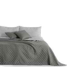 Lovatiesė DecoKing Axel 240x260, grafitas