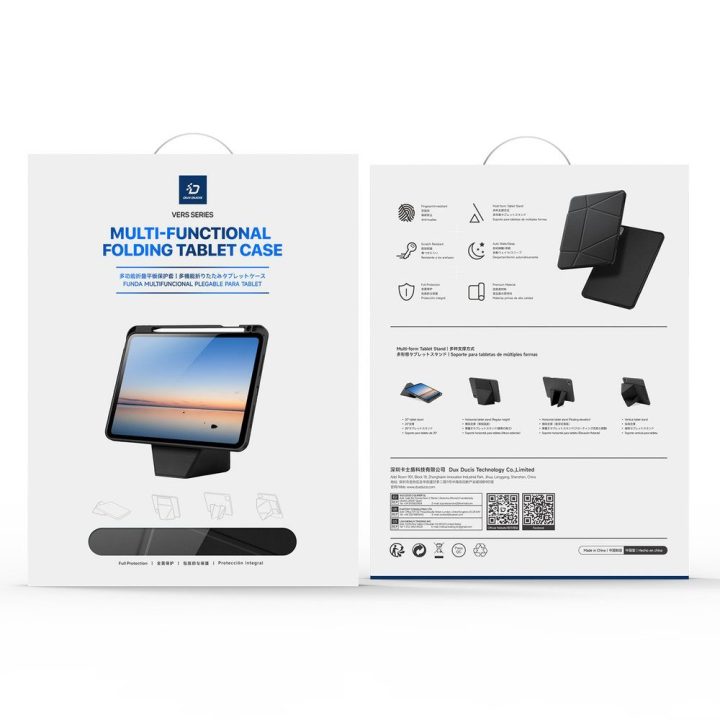 Apsauginis dėklas Dux Ducis Vers iPad Pro 11" – juodas