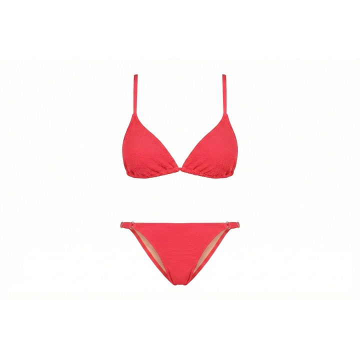 Dviejų dalių raudonas bikini