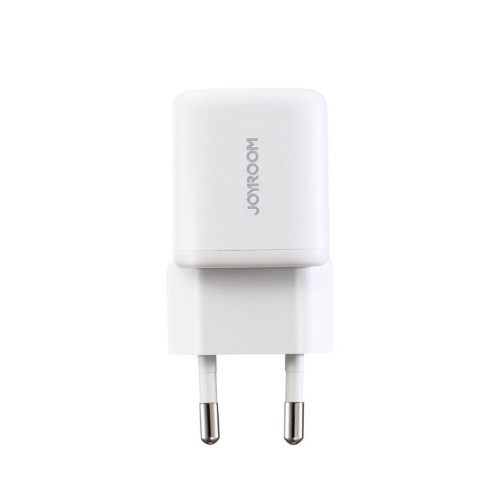 Sieninis įkroviklis Joyroom 33W (USB-C + USB-A), baltas
