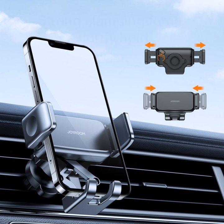 Automobilinis telefono laikiklis ventiliacijai Joyroom, juodas