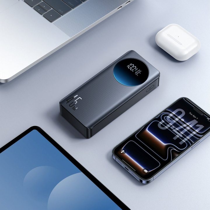 Powerbank 20 000 mAh (45 W) – juodas